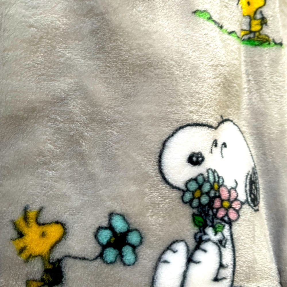 Beautiful Snoopy Easter/Spring throw - Picture 4 of 5